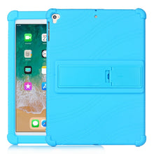 Load image into Gallery viewer, Tablet PC Silicone Protective Case with Invisible Bracket, For Huawei MediaPad T5, For Lenovo Tab E10, For iPad 6 (9.7 Universal), For iPad mini 5 / 4, For iPad 10.2 / 10.5, For iPad mini 3 / 2 / 1