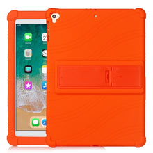 Load image into Gallery viewer, Tablet PC Silicone Protective Case with Invisible Bracket, For Huawei MediaPad T5, For Lenovo Tab E10, For iPad 6 (9.7 Universal), For iPad mini 5 / 4, For iPad 10.2 / 10.5, For iPad mini 3 / 2 / 1