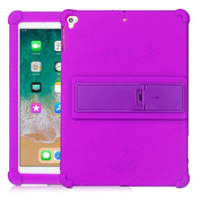 Load image into Gallery viewer, Tablet PC Silicone Protective Case with Invisible Bracket, For Huawei MediaPad T5, For Lenovo Tab E10, For iPad 6 (9.7 Universal), For iPad mini 5 / 4, For iPad 10.2 / 10.5, For iPad mini 3 / 2 / 1