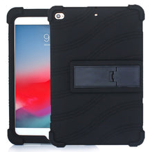 Load image into Gallery viewer, Tablet PC Silicone Protective Case with Invisible Bracket, For Huawei MediaPad T5, For Lenovo Tab E10, For iPad 6 (9.7 Universal), For iPad mini 5 / 4, For iPad 10.2 / 10.5, For iPad mini 3 / 2 / 1