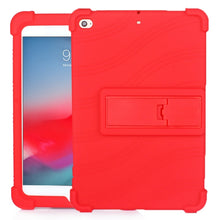 Load image into Gallery viewer, Tablet PC Silicone Protective Case with Invisible Bracket, For Huawei MediaPad T5, For Lenovo Tab E10, For iPad 6 (9.7 Universal), For iPad mini 5 / 4, For iPad 10.2 / 10.5, For iPad mini 3 / 2 / 1