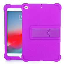 Load image into Gallery viewer, Tablet PC Silicone Protective Case with Invisible Bracket, For Huawei MediaPad T5, For Lenovo Tab E10, For iPad 6 (9.7 Universal), For iPad mini 5 / 4, For iPad 10.2 / 10.5, For iPad mini 3 / 2 / 1