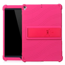 Load image into Gallery viewer, Tablet PC Silicone Protective Case with Invisible Bracket, For Huawei MediaPad T5, For Lenovo Tab E10, For iPad 6 (9.7 Universal), For iPad mini 5 / 4, For iPad 10.2 / 10.5, For iPad mini 3 / 2 / 1