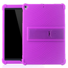 Load image into Gallery viewer, Tablet PC Silicone Protective Case with Invisible Bracket, For Huawei MediaPad T5, For Lenovo Tab E10, For iPad 6 (9.7 Universal), For iPad mini 5 / 4, For iPad 10.2 / 10.5, For iPad mini 3 / 2 / 1