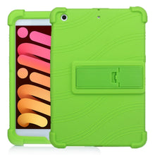 Load image into Gallery viewer, Tablet PC Silicone Protective Case with Invisible Bracket, For Huawei MediaPad T5, For Lenovo Tab E10, For iPad 6 (9.7 Universal), For iPad mini 5 / 4, For iPad 10.2 / 10.5, For iPad mini 3 / 2 / 1
