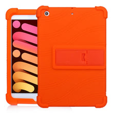Load image into Gallery viewer, Tablet PC Silicone Protective Case with Invisible Bracket, For Huawei MediaPad T5, For Lenovo Tab E10, For iPad 6 (9.7 Universal), For iPad mini 5 / 4, For iPad 10.2 / 10.5, For iPad mini 3 / 2 / 1
