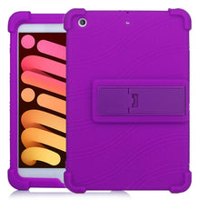 Load image into Gallery viewer, Tablet PC Silicone Protective Case with Invisible Bracket, For Huawei MediaPad T5, For Lenovo Tab E10, For iPad 6 (9.7 Universal), For iPad mini 5 / 4, For iPad 10.2 / 10.5, For iPad mini 3 / 2 / 1