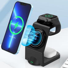 Load image into Gallery viewer, WT-158 Magnetic Multi in one wireless Charger