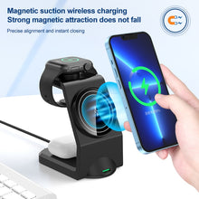Load image into Gallery viewer, WT-158 Magnetic Multi in one wireless Charger
