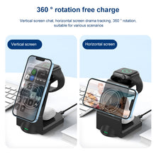 Load image into Gallery viewer, WT-158 Magnetic Multi in one wireless Charger