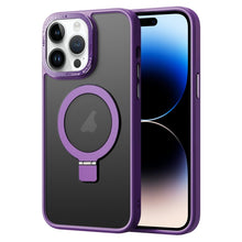 Load image into Gallery viewer, Skin Feel MagSafe Magnetic Holder Phone Case, For iPhone 14 Pro Max, For iPhone 14 Pro, For iPhone 14, For iPhone 14 Plus, For iPhone 13 Pro Max, For iPhone 13 Pro, For iPhone 13, For iPhone 12 Pro Max