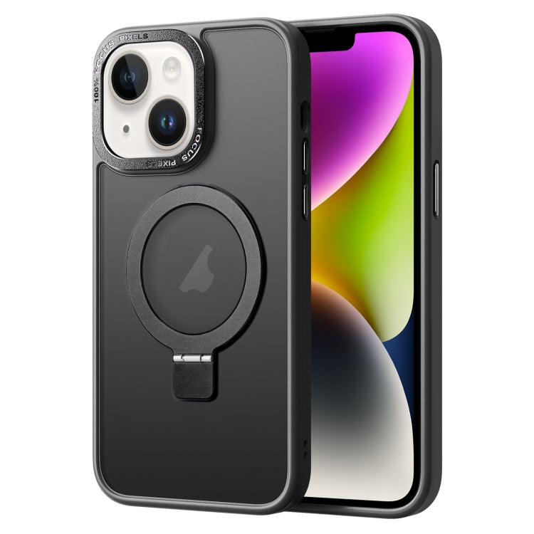 Skin Feel MagSafe Magnetic Holder Phone Case, For iPhone 14 Pro Max, For iPhone 14 Pro, For iPhone 14, For iPhone 14 Plus, For iPhone 13 Pro Max, For iPhone 13 Pro, For iPhone 13, For iPhone 12 Pro Max
