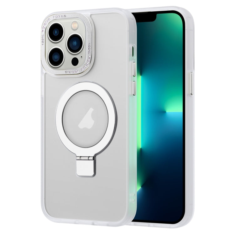 Skin Feel MagSafe Magnetic Holder Phone Case, For iPhone 14 Pro Max, For iPhone 14 Pro, For iPhone 14, For iPhone 14 Plus, For iPhone 13 Pro Max, For iPhone 13 Pro, For iPhone 13, For iPhone 12 Pro Max