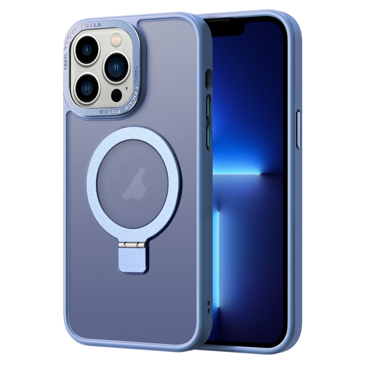 Skin Feel MagSafe Magnetic Holder Phone Case, For iPhone 14 Pro Max, For iPhone 14 Pro, For iPhone 14, For iPhone 14 Plus, For iPhone 13 Pro Max, For iPhone 13 Pro, For iPhone 13, For iPhone 12 Pro Max