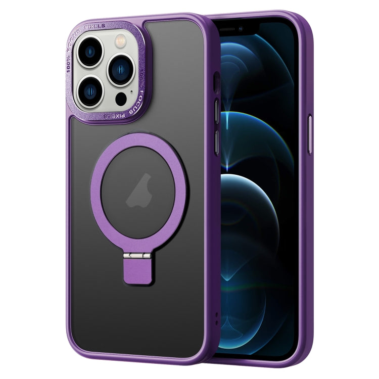Skin Feel MagSafe Magnetic Holder Phone Case, For iPhone 14 Pro Max, For iPhone 14 Pro, For iPhone 14, For iPhone 14 Plus, For iPhone 13 Pro Max, For iPhone 13 Pro, For iPhone 13, For iPhone 12 Pro Max