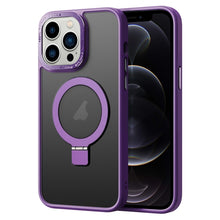 Load image into Gallery viewer, Skin Feel MagSafe Magnetic Holder Phone Case, For iPhone 12 Pro, For iPhone 12, For iPhone 11 Pro Max, For iPhone 11