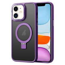 Load image into Gallery viewer, Skin Feel MagSafe Magnetic Holder Phone Case, For iPhone 12 Pro, For iPhone 12, For iPhone 11 Pro Max, For iPhone 11