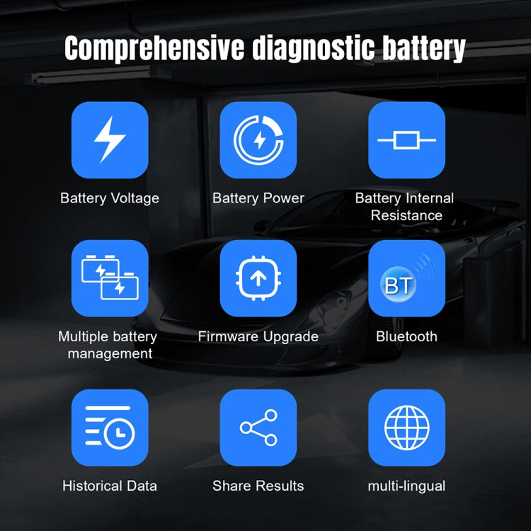 KONNWEI BK200 6V/12V/24V Car Bluetooth Battery Tester