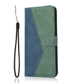 Dual-color Stitching Leather Phone Case, For iPhone 11 Pro Max, For iPhone SE 2022 / 2020, For Nokia 1.3, For Nokia 2.3, For Nokia 2.4, For Nokia 5.3, For Nokia 5.4 / 3.4, For Nokia 6.2 / 7.2, For Nokia G10 / G20 / 6.3