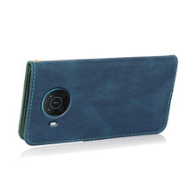 Load image into Gallery viewer, Dual-color Stitching Leather Phone Case, For Nokia X10 / X20