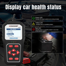 Load image into Gallery viewer, KONNWE KW818 Car OBD2 Bluetooth Fault Detector Diagnostic Tools, KW818