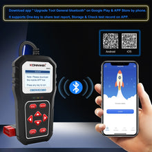Load image into Gallery viewer, KONNWE KW818 Car OBD2 Bluetooth Fault Detector Diagnostic Tools, KW818