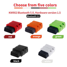 Load image into Gallery viewer, KONNWEI KW902 Bluetooth 5.0 OBD2 Car Fault Diagnostic Scan Tools Support IOS / Android