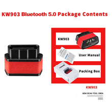 Load image into Gallery viewer, KONNWEI KW903 Bluetooth 5.0 OBD2 Car Fault Diagnostic Scan Tools Support IOS / Android, KW903