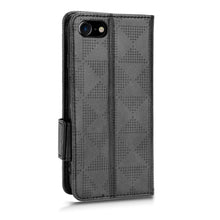 Load image into Gallery viewer, Symmetrical Triangle Leather Phone Case, For iPhone SE 2022 / SE 2020 / 8 / 7