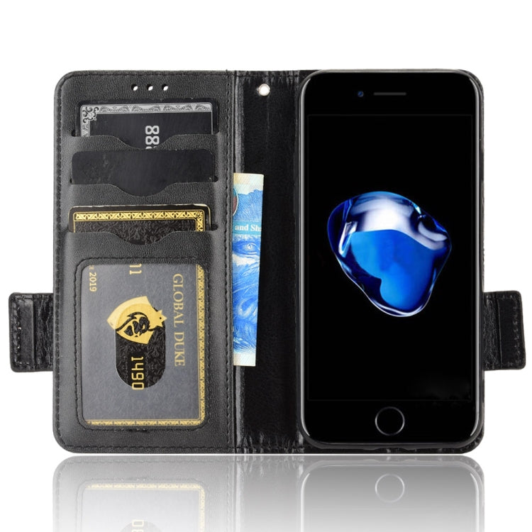 Symmetrical Triangle Leather Phone Case, For iPhone SE 2022 / SE 2020 / 8 / 7