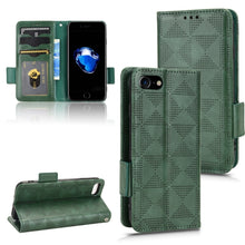 Load image into Gallery viewer, Symmetrical Triangle Leather Phone Case, For iPhone SE 2022 / SE 2020 / 8 / 7