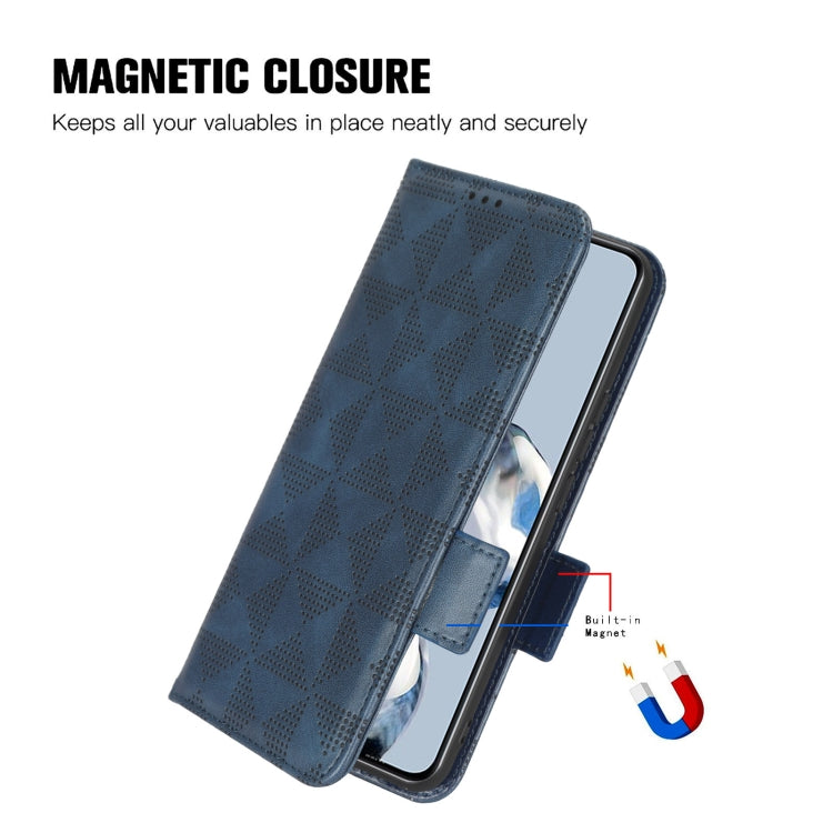 Symmetrical Triangle Leather Phone Case, For iPhone SE 2022 / SE 2020 / 8 / 7