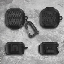 Load image into Gallery viewer, Wireless Earphones Silicone Case with Switch &amp; Carabiner for Samsung Galaxy Buds Live / Buds2 / Buds Pro / Buds2 Pro