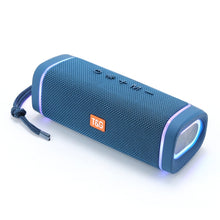 Load image into Gallery viewer, T&amp;G TG375 Outdoor Portable LED Light RGB Wireless Bluetooth Speaker Subwoofer, TG375