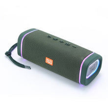 Load image into Gallery viewer, T&amp;G TG375 Outdoor Portable LED Light RGB Wireless Bluetooth Speaker Subwoofer, TG375