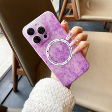 Load image into Gallery viewer, Silk Ink Pattern MagSafe PC Phone Case, For iPhone 12, For iPhone 11 Pro Max, For iPhone 11
