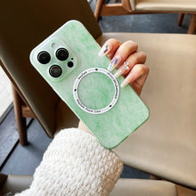 Load image into Gallery viewer, Silk Ink Pattern MagSafe PC Phone Case, For iPhone 12, For iPhone 11 Pro Max, For iPhone 11