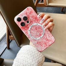 Load image into Gallery viewer, Silk Ink Pattern MagSafe PC Phone Case, For iPhone 12, For iPhone 11 Pro Max, For iPhone 11