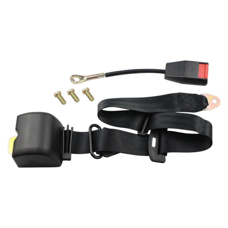 2pcs/Box Car Driver Seat Belt Three-point Automatic Retractable Seat Belt, Three-point Seat Belt