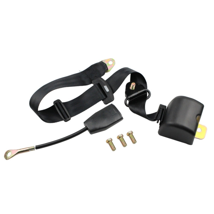 2pcs/Box Car Driver Seat Belt Three-point Automatic Retractable Seat Belt, Three-point Seat Belt