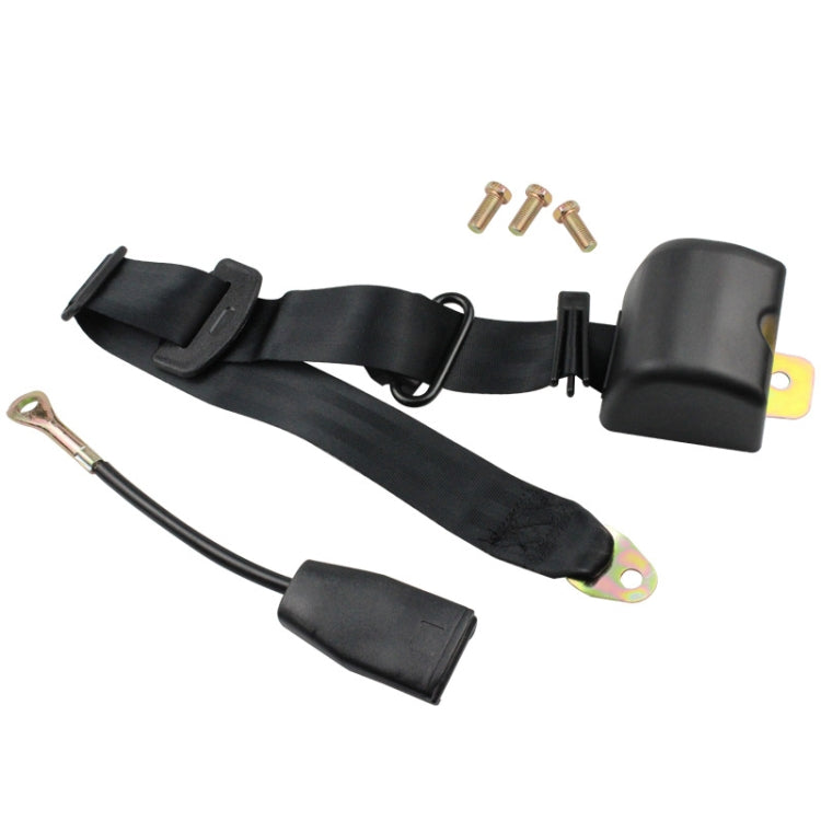 2pcs/Box Car Driver Seat Belt Three-point Automatic Retractable Seat Belt, Three-point Seat Belt