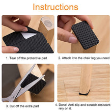 Load image into Gallery viewer, 95 in 1 EVA Self Adhesive Anti Slip Furniture Leg Pads Set, 93PCS/Set