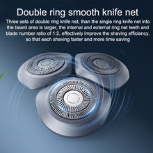 Load image into Gallery viewer, Original Xiaomi Mijia Electric Shaver S101 with 3 Cutter Head IPX7 Waterproof, S101(Grey), S101(Blue)