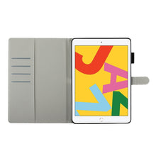 Load image into Gallery viewer, Cross Texture Painted Horizontal  Leather Case with Sleep / Wake-up Function &amp; Card Slot &amp; Holder &amp; Wallet, For iPad 10.2, For iPad Air, For iPad Air 2, For iPad 9.7 inch (2017), For iPad 9.7 (2018), For iPad Pro 9.7, For iPad Mini / 5 / 4 / 3 / 2     ...