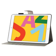 Load image into Gallery viewer, Cross Texture Painted Horizontal  Leather Case with Sleep / Wake-up Function &amp; Card Slot &amp; Holder &amp; Wallet, For iPad 10.2, For iPad Air, For iPad Air 2, For iPad 9.7 inch (2017), For iPad 9.7 (2018), For iPad Pro 9.7, For iPad Mini / 5 / 4 / 3 / 2     ...