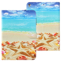 Load image into Gallery viewer, Cross Texture Painted Horizontal  Leather Case with Sleep / Wake-up Function &amp; Card Slot &amp; Holder &amp; Wallet, For iPad 10.2, For iPad Air, For iPad Air 2, For iPad 9.7 inch (2017), For iPad 9.7 (2018), For iPad Pro 9.7, For iPad Mini / 5 / 4 / 3 / 2     ...