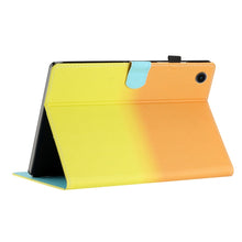 Load image into Gallery viewer, Stitching Gradient Leather Tablet Case, For Samsung Galaxy Tab A8 2021 X205 / X200, For Samsung Galaxy Tab S6 Lite SM-P610, For Lenovo Tab M10 Plus 10.6 3rd Gen 2022, For Lenovo Tab M10 HD Gen 2, For Lenovo M10 Plus, For iPad 10th Gen 10.9 2022        ...