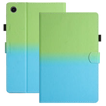 Load image into Gallery viewer, Stitching Gradient Leather Tablet Case, For Samsung Galaxy Tab A8 2021 X205 / X200, For Samsung Galaxy Tab S6 Lite SM-P610, For Lenovo Tab M10 Plus 10.6 3rd Gen 2022, For Lenovo Tab M10 HD Gen 2, For Lenovo M10 Plus, For iPad 10th Gen 10.9 2022        ...