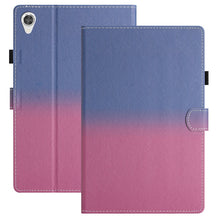 Load image into Gallery viewer, Stitching Gradient Leather Tablet Case, For Samsung Galaxy Tab A8 2021 X205 / X200, For Samsung Galaxy Tab S6 Lite SM-P610, For Lenovo Tab M10 Plus 10.6 3rd Gen 2022, For Lenovo Tab M10 HD Gen 2, For Lenovo M10 Plus, For iPad 10th Gen 10.9 2022        ...