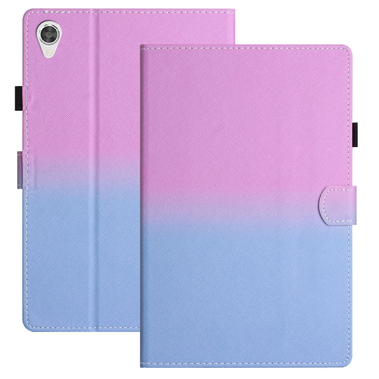 Stitching Gradient Leather Tablet Case, For Samsung Galaxy Tab A8 2021 X205 / X200, For Samsung Galaxy Tab S6 Lite SM-P610, For Lenovo Tab M10 Plus 10.6 3rd Gen 2022, For Lenovo Tab M10 HD Gen 2, For Lenovo M10 Plus, For iPad 10th Gen 10.9 2022        ...